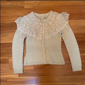Anthropologie Moth Cardigan